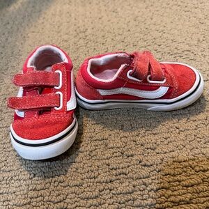 Vans Toddler Old Skool V Checkerboard Shoe